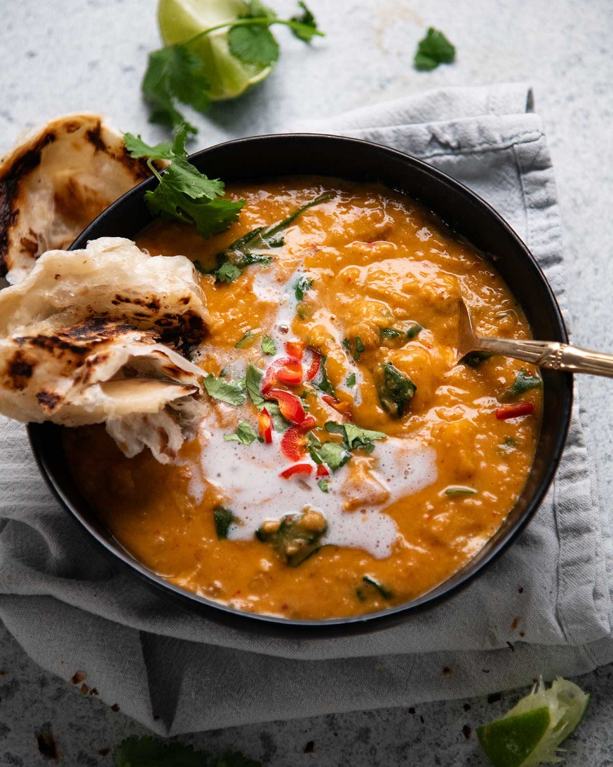 Easy Thai Red Lentil Soup